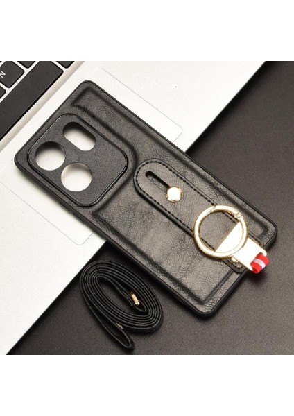 Infinix Zero 30 4g Toka Yüzük Kickstand Bilek Kayışı Premium Pu Için Kılıf (Yurt Dışından) indirimleri