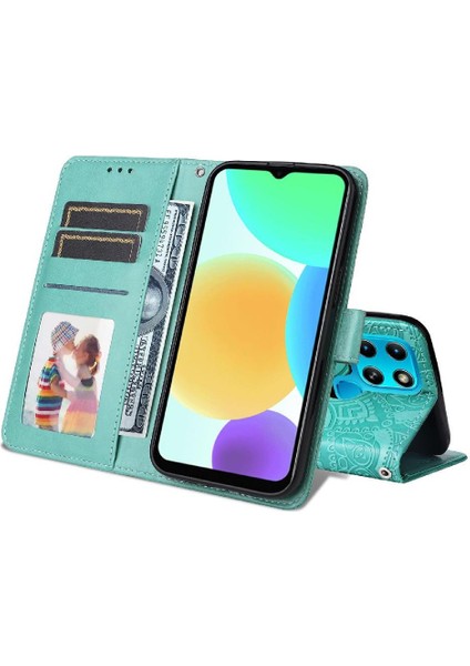 Infinix Smart 6 Koruyucu Kapak Için Kılıf Deri Kart Yuvaları Flip (Yurt Dışından)