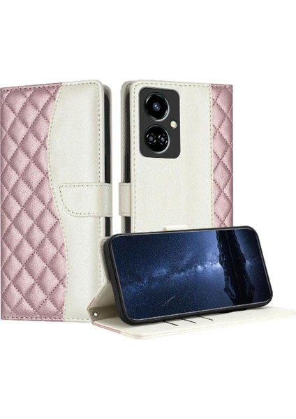 Tecno Camon 19 Pro 5g Bilek Kayışı Manyetik Kart Yuvaları Tutucu Için Flip Case (Yurt Dışından)