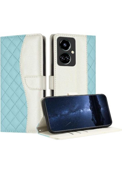 Tecno Camon 19 Pro 5g Bilek Kayışı Manyetik Kart Yuvaları Tutucu Için Flip Case (Yurt Dışından)