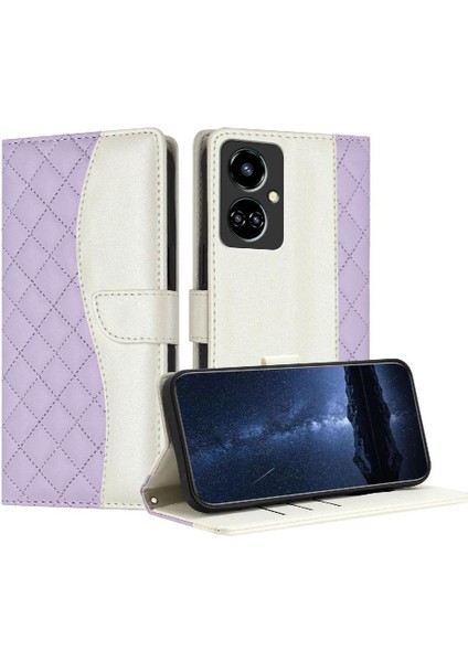 Tecno Camon 19 Pro 5g Bilek Kayışı Manyetik Kart Yuvaları Tutucu Için Flip Case (Yurt Dışından)