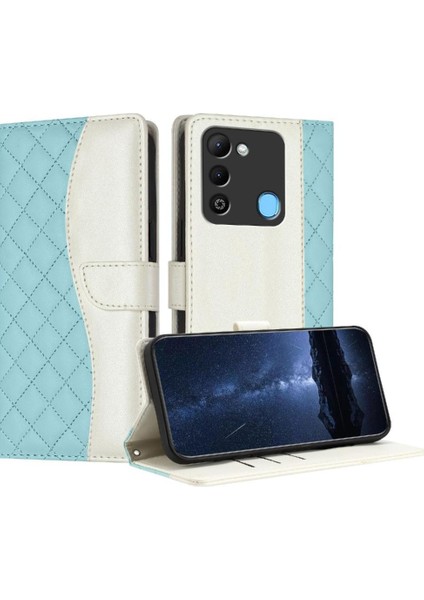 Tecno Spark 9 Açık Renk Bilek Kayışı Kart Yuvaları Tutucu Için Flip Case (Yurt Dışından) indirimleri