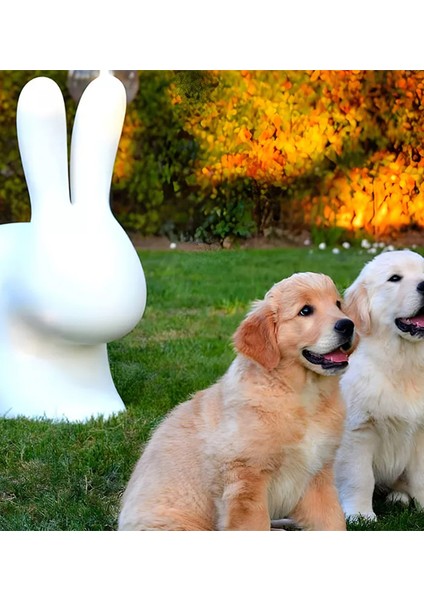 Rabbit Beyaz Tabure
