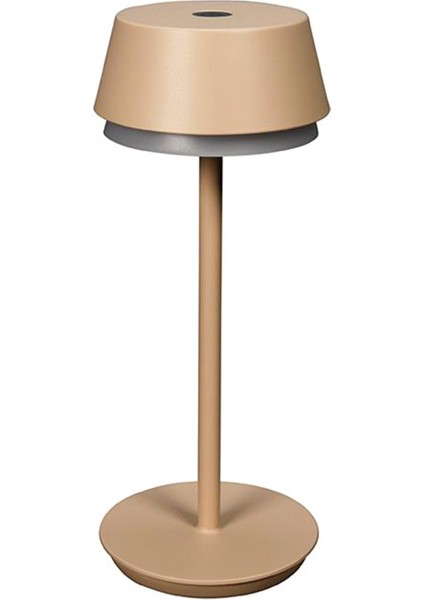 Wo Capri USB Alüminyum Sarı Masa Lambası