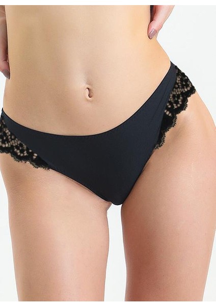Siyah Kadın Bikini Külot 793