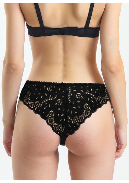 Siyah Kadın Bikini Külot 793