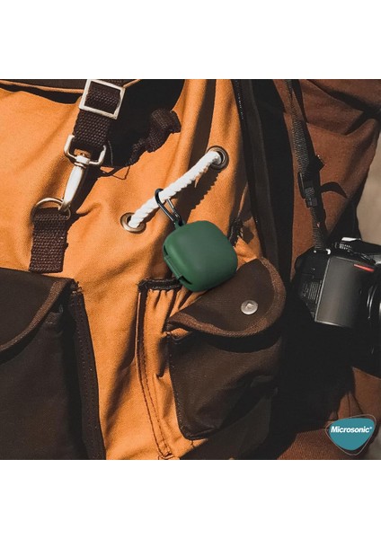 Anker Soundcore P40I Kılıf Askılı Mat Silikon Kırmızı