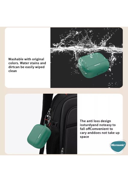 Anker Soundcore K20I Kılıf Askılı Mat Silikon Siyah