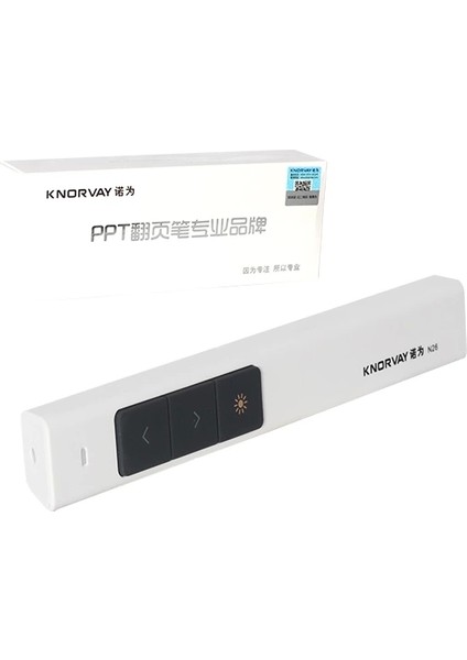 Knorvay N26 2.4ghz Kablosuz Profesyonel Sunum Kumandası (100M)