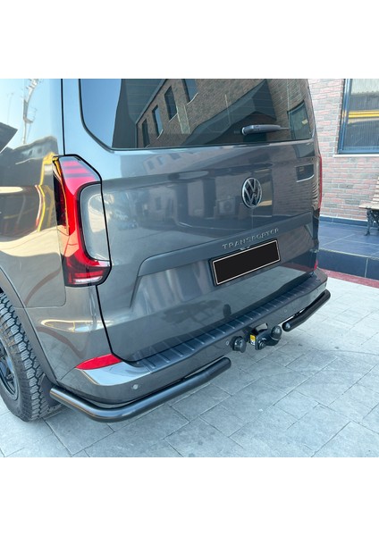 Volkswagen T7 2022- Yılı ve Sonrası Uyumlu Arka Tampon Eşiği Mat