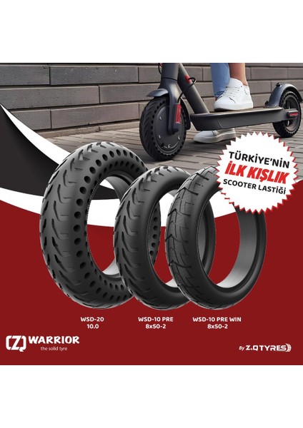 WSD-10 PRE 8.5 inç Kışlık Dolgu Scooter Lastiği