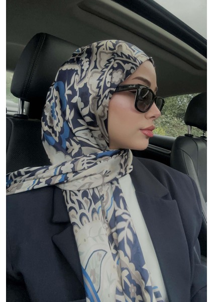 Şuranur Bilgin'den Hint Vual Şal 5004-02 modelleri