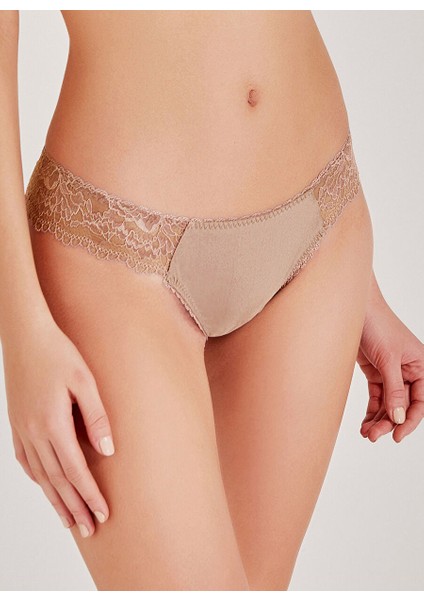 Koyu Ten Kadın Dantel Brazilian 189