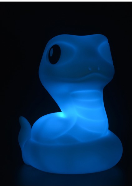Zodiac Baby Snake Mavi Gece Lambası
