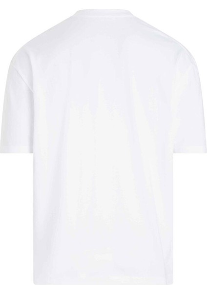 Beyaz Erkek Regular Fit Baskılı T-Shirt 00040EM289YAA Ss Hero Monogram Tee modelleri