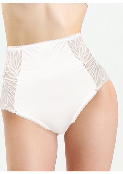 Ekru Kadın Bikini Külot 586
