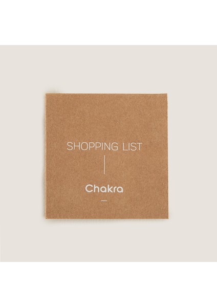 Shopies Alışveriş Listesi Not Defteri Natural