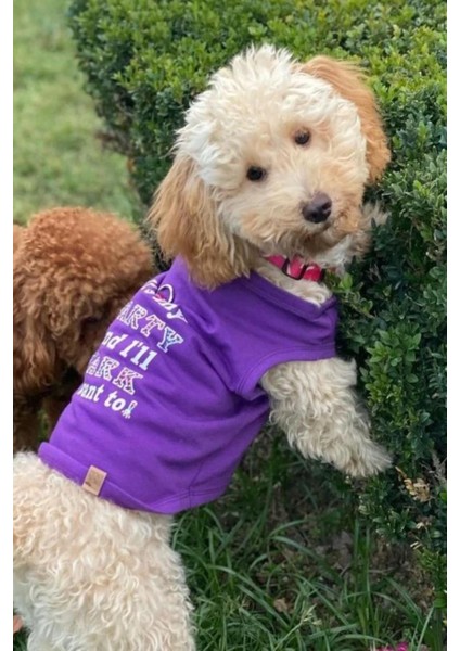 Bcbc Party Köpek T-Shirt Mor modelleri