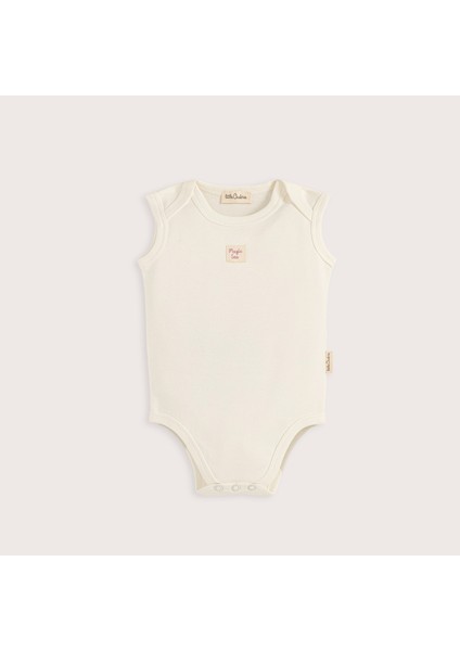 Magıc Sea 3'lü Kolsuz Body Set Ekru/lila fırsatları