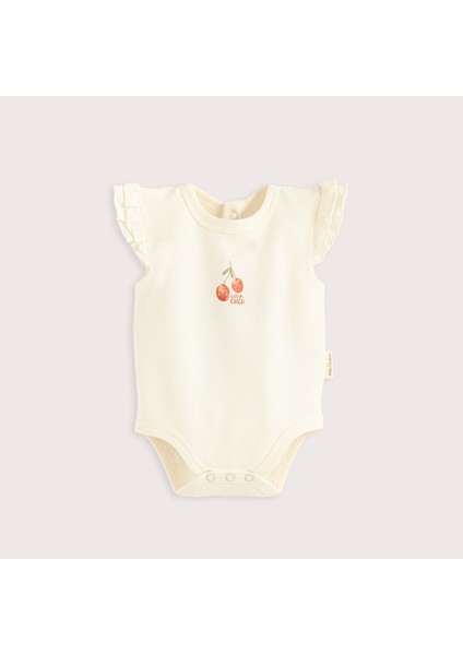 Cherry Boom Fırfırlı Body Vanilya
