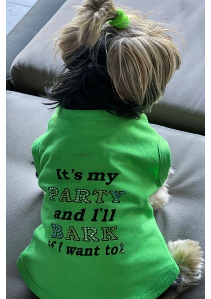 Bcbc Party Köpek T-Shirt Yeşil modelleri