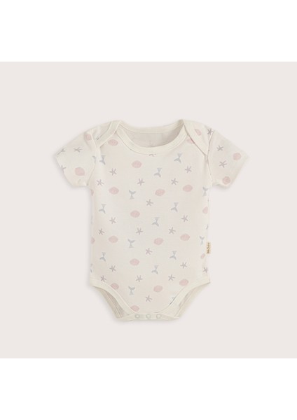 Magıc Sea 3'lü Body Set Ekru/lila fırsatları