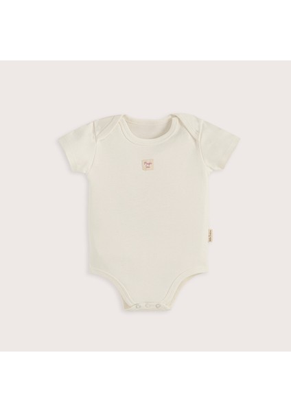 Magıc Sea 3'lü Body Set Ekru/lila