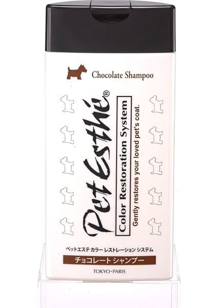 Pet Esthé Color Restoration System Chocolate Renk Onarımı Sistemi Koyu Kahverengi Köpekler Için Şampuan 400 ml