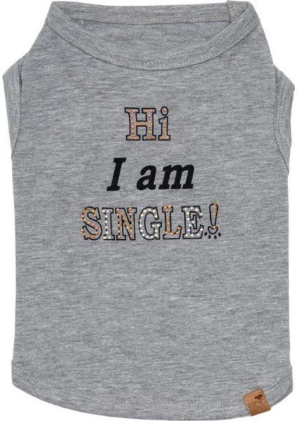 Bcbc Single Köpek T-Shirt Gri