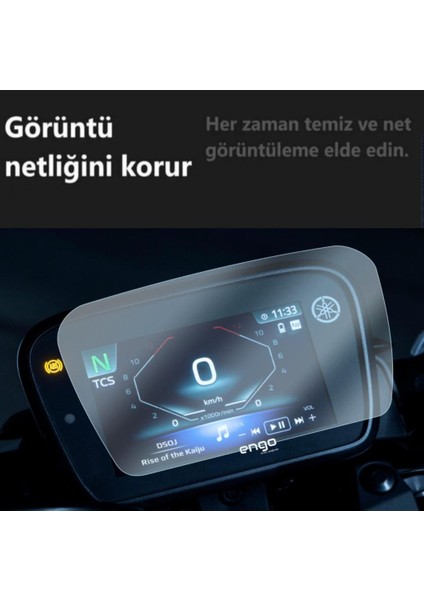 Yamaha mt 125 5 Inç Ekran Koruyucu Tft Gösterge Nano Parlak indirimleri