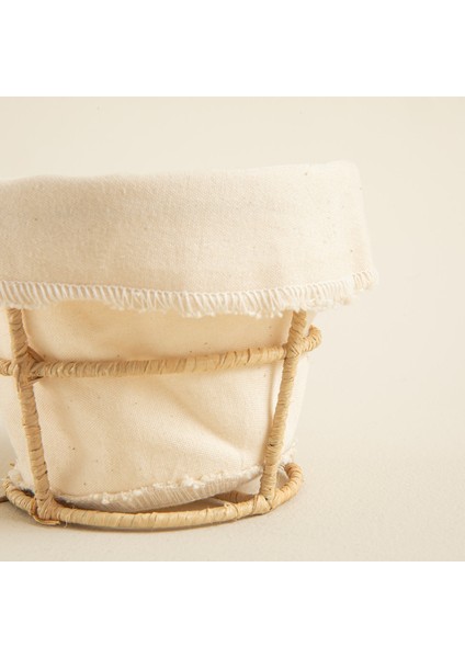 Breaddi Kumaş Ekmeklik 12X9 cm Natural