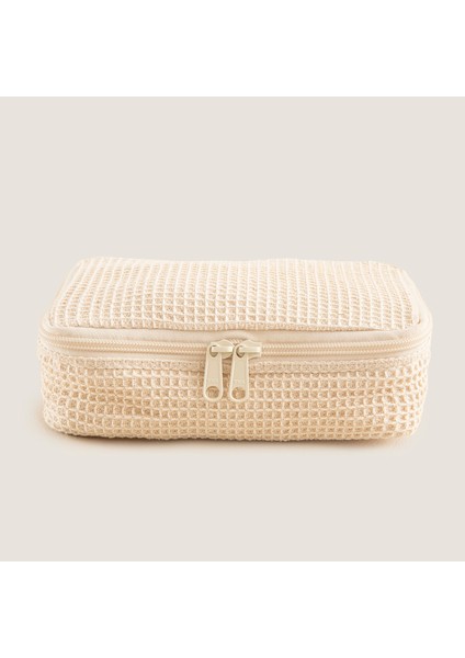 Oiko Waffle Düzenleyici Hurç 20,5X13 cm Natural fiyatları