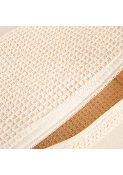 Oiko Waffle Düzenleyici Hurç 20,5X13 cm Natural fırsatları