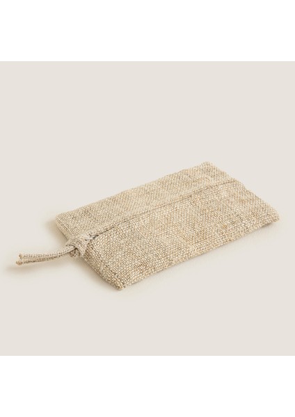 Hiyali Dikdörtgen Çok Amaçlı Çanta 19X13 cm Natural
