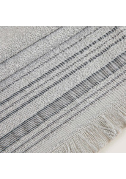 Derin Yüz Havlusu 50X90 cm Incı Mavı/duman Grı indirimleri