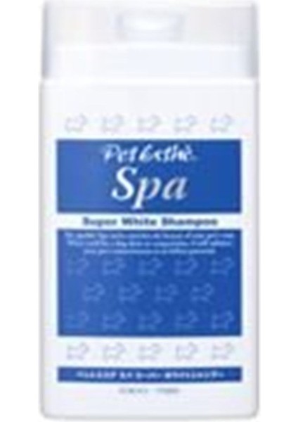 Pet Esthé Spa Mud Super White Shampoo Beyaz Tüylü Köpekler Için Çamurlu Spa Şampuanı 350 ml