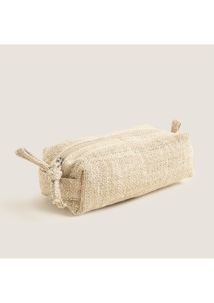 Hiyali Çok Amaçlı Çanta 19X8,5X6,5 cm Natural