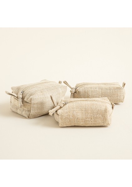 Hiyali Çok Amaçlı Çanta 19X8,5X6,5 cm Natural indirimleri
