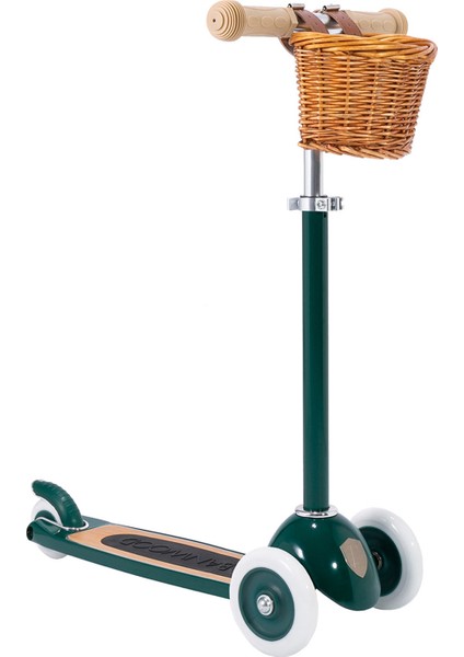 Vintage Yeşil Scooter