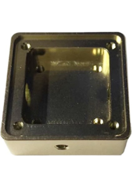 Alüminyum Alaşımlı Kabuk Korumalı Muhafaza 19X19X5.5MM Taşınabilir Rf Kutusu (Yurt Dışından)