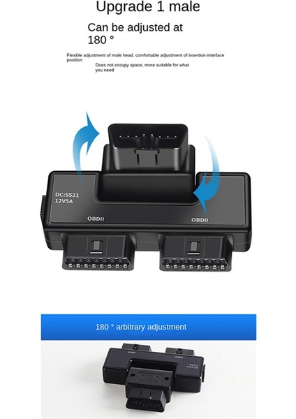 Obd2 Bir Bölünmüş Iki Adaptör Tel 16 Pin 16 Çekirdek Obd Kablosu (Yurt Dışından) fırsatları