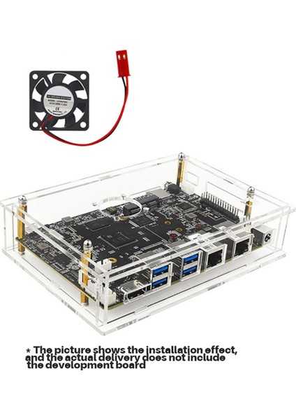 Banana Pi F3 -F3 Akrilik Kılıf Şeffaf Kabuk Koruyucu (Yurt Dışından)