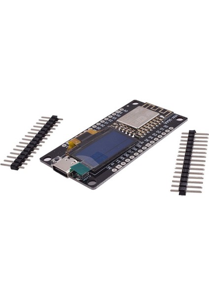 0.96 Inç OLED Ekranlı ESP8266 Geliştirme Kartı, CH-340 (Yurt Dışından)
