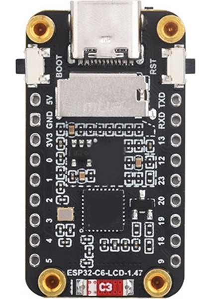 ESP32-C6 1.47 Inç Ekran Geliştirme Kartı Tek Çekirdekli Işlemci (Yurt Dışından)