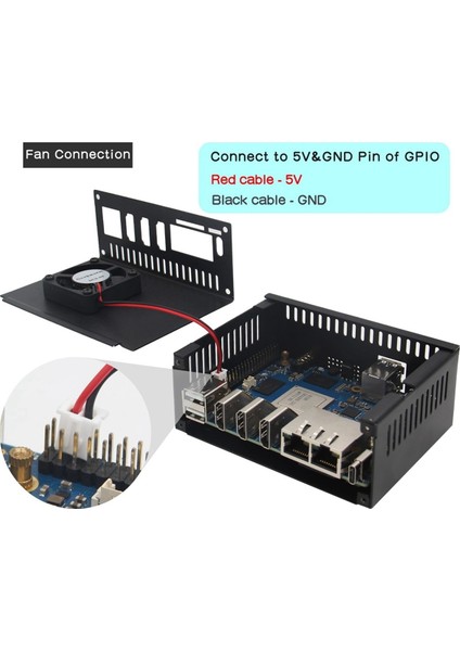 5 Plus Kasa Için Soğutma Fanı ve Isı Emicili Kasa (Yurt Dışından) indirimleri