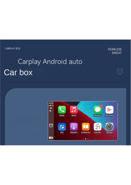 Araba Adaptörü Kablolu Android Auto Kablosuz Kutusuna Dönüştürme (Yurt Dışından)