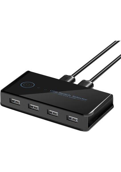 Dizüstü Bilgisayar Klavye Fare Yazıcı USB 2.0 Için USB Kvm Anahtarı (Yurt Dışından)