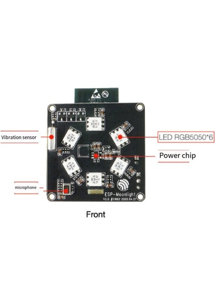 ESP32-MOONLIGHT Geliştirme Kartı Modülü ESP32-WROOM-32D ile Donatılmıştır (Yurt Dışından)