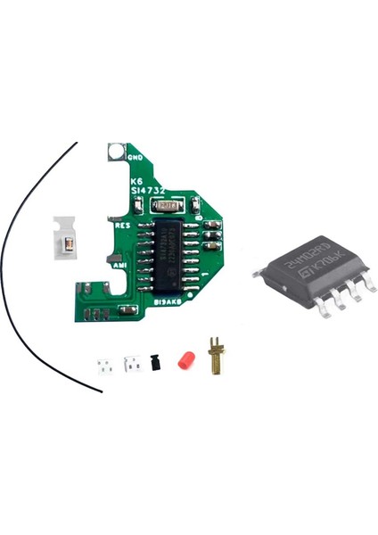 SI4732 Modifikasyon Modülü ve Kristal Osilatör + 2m Genişleme Çipi (Yurt Dışından)