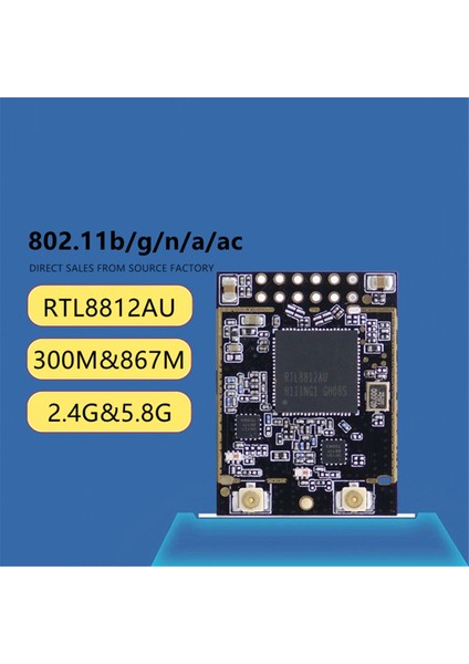 W21 RTL8812AU 802.11AC Wıfı Modülü Ağ Kamerası Çift Bant Modülü (Yurt Dışından)